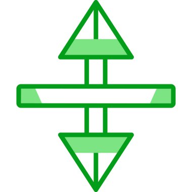 Web simgesi vektör resimlemesini yeniden boyutlandır