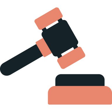 Adalet simgesi vektörünün çekici