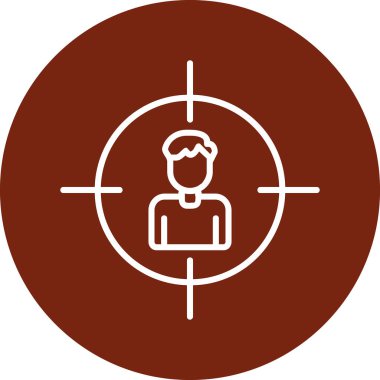 Kullanıcı modern simgesinin vektör illüstrasyonu. Danışmanlık ve Eğitim konsepti