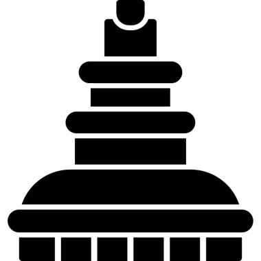 Çeşme. Web simgesi basit illüstrasyon