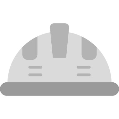 Kask simgesi vektör illüstrasyonu 