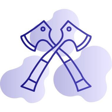 Baltalar. Web simgesi basit illüstrasyon