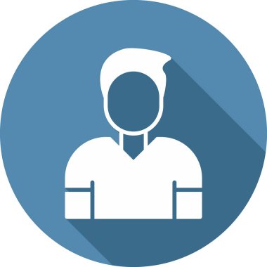 çalışan simgesi, vektör illüstrasyonu basit tasarım