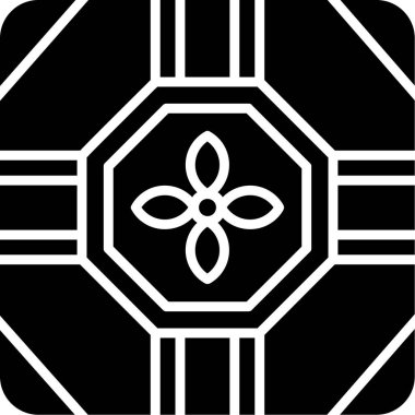 Döşeme. Web simgesi basit illüstrasyon