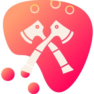 Baltalar. Web simgesi basit illüstrasyon