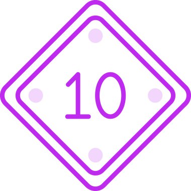 Yaş simgesi, basit vektör illüstrasyonu