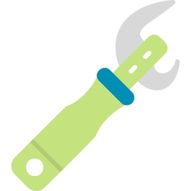 Açıcı simgesi vektör illüstrasyonu