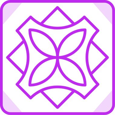 Döşeme. Web simgesi basit illüstrasyon