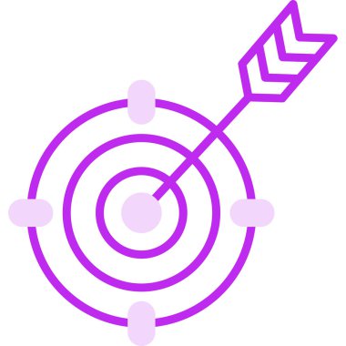 goal icon, vector illustration simple design