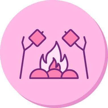 Web simgesi vektör resimlemesi kızartılıyor