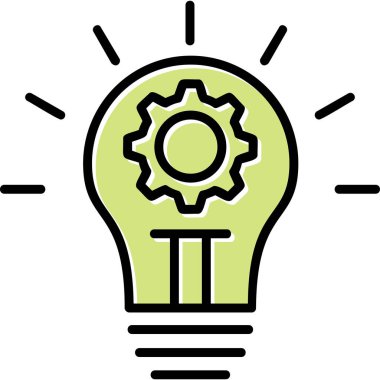 yenilik web simgesi vektör illüstrasyonu 