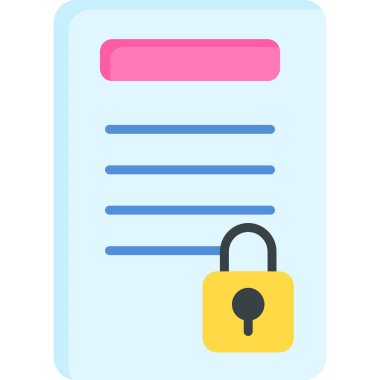 belge web simgesi basit resimleme 