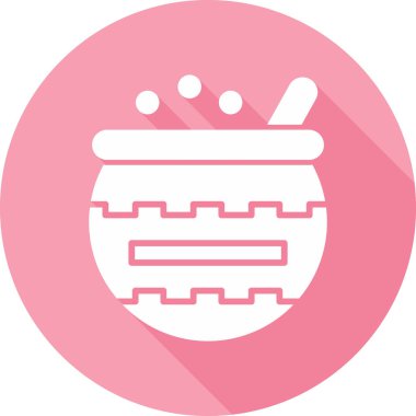 Kazan var. Web simgesi basit illüstrasyon