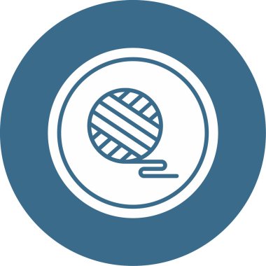 Yün ağ ikonu vektör illüstrasyonu