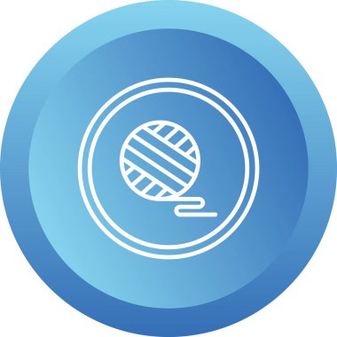 Yün ağ ikonu vektör illüstrasyonu