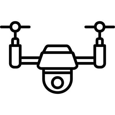 İHA. Web simgesi basit illüstrasyon 