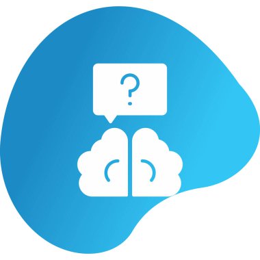 Quiz web simgesi vektör illüstrasyonu