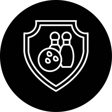 Rozet Web simgesi basit illüstrasyon 