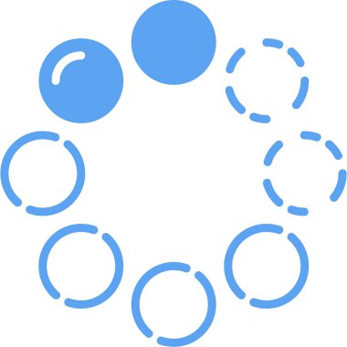 Simge yükleme vektör illüstrasyonu 