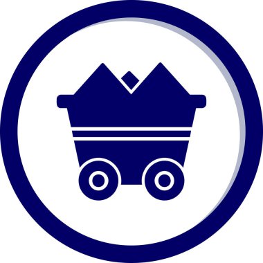 cart web simgesi basit illüstrasyon 