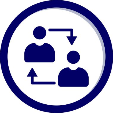 Web simgesi vektör illüstrasyonunu transfer et 