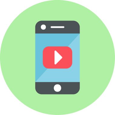 vektör çizimi sosyal medya simge 