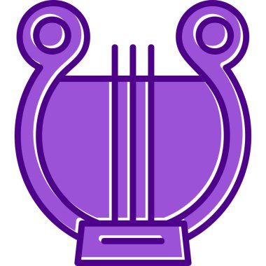 Lir. Web simgesi basit illüstrasyon                      