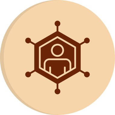 sosyal ağ simge vektör çizim         