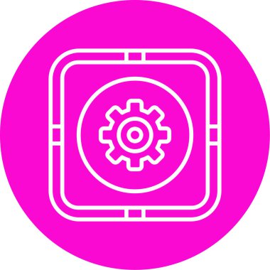 Simge, vektör illüstrasyonu basit tasarım