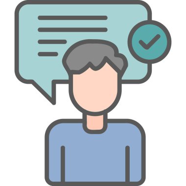 Karar Web simgesi vektör illüstrasyonu oluşturma