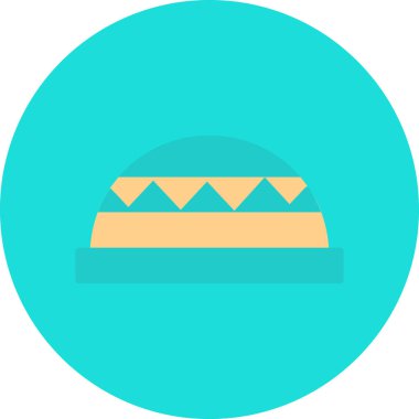 Bosu Ball web simgesi vektör illüstrasyonu