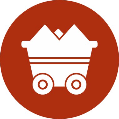 cart web simgesi basit illüstrasyon 