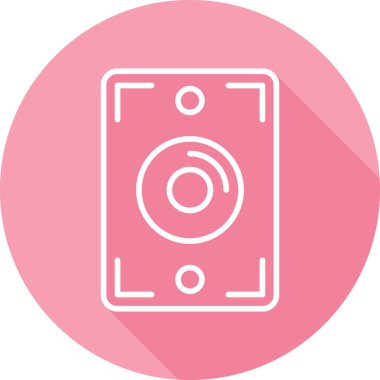 hoparlör basit vektör illüstrasyonu