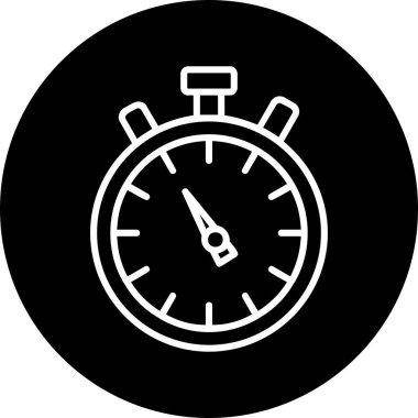 Kronometre simgesi çizimi