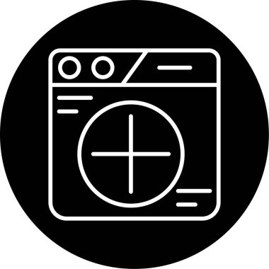 Sekme web simgesi vektör illüstrasyonu