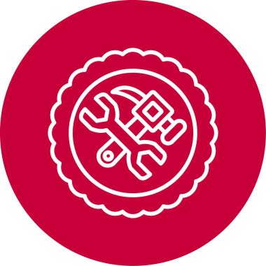 Evet. Web simgesi basit illüstrasyon                     