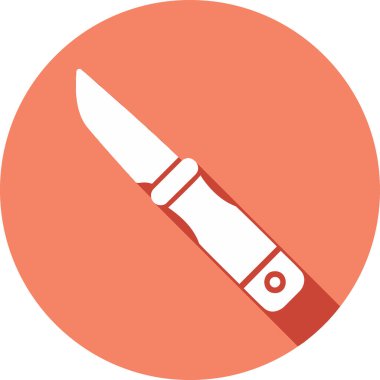 bıçak simgesi vektör illüstrasyonu