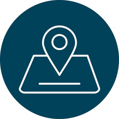 Yer tutucu. Web simgesi basit illüstrasyon