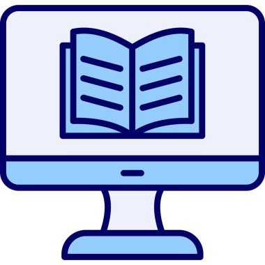 Özel ders. Web simgesi basit illüstrasyon