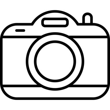 kamera web simgesi, vektör illüstrasyonu       