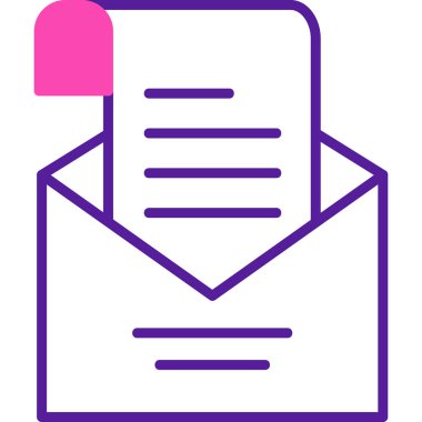 harf simgesi, vektör illüstrasyonu 