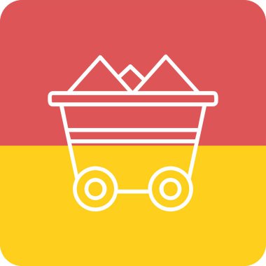 cart web simgesi basit illüstrasyon 