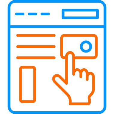 Web simgesi vektör resimlemesini değiştir