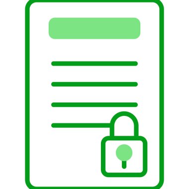 belge web simgesi basit resimleme 