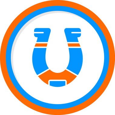 At nalı. Web simgesi basit illüstrasyon 