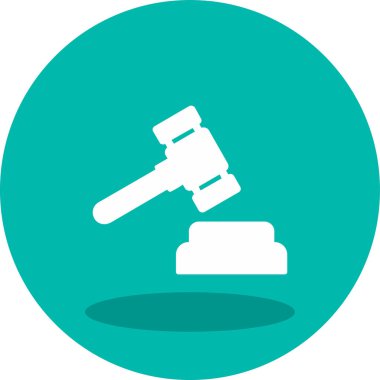 Adalet simgesi vektörünün çekici