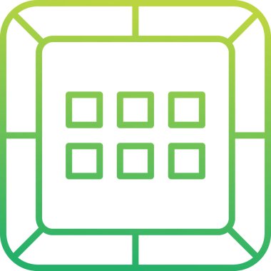 Uygulama simgesi, vektör illüstrasyonu basit tasarım