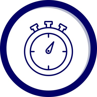 Kronometre simgesi çizimi