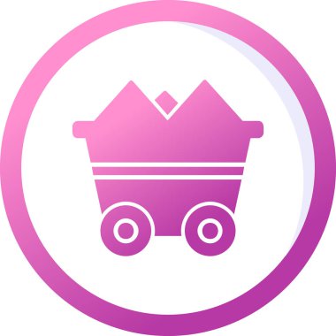 cart web simgesi basit illüstrasyon 