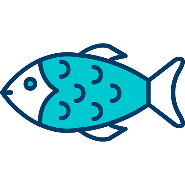 Рыба. векторная иллюстрация веб-значков 
